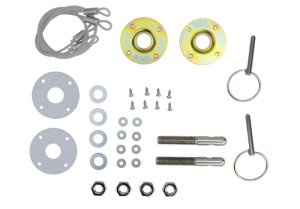 Ford Mustang Hood Pin Kit - Ford Racing - Competition Look